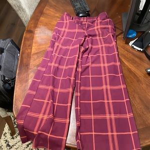 High waist flare pants